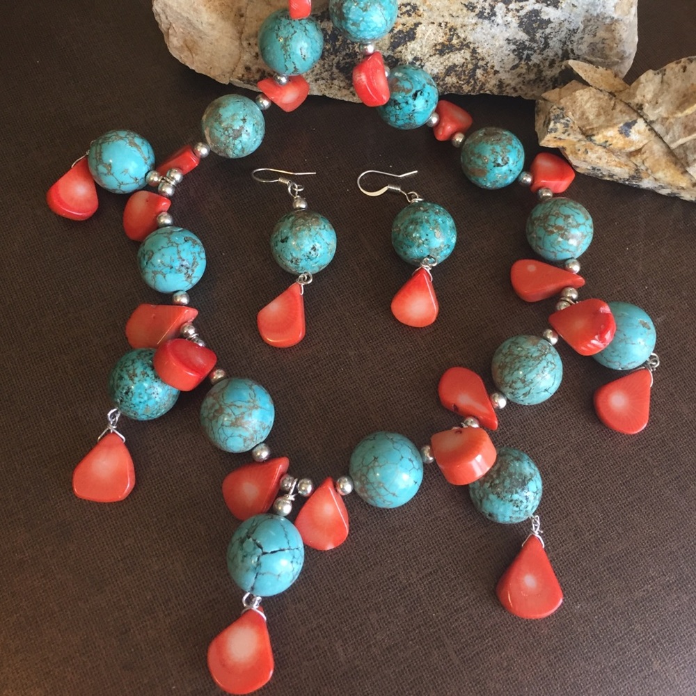 Fun Necklace and Earrings